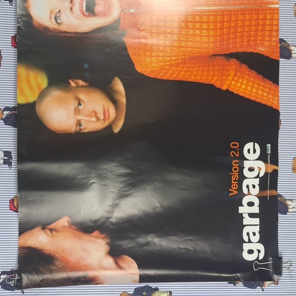 Rare Vintage 1998 Garbage Version 2.0 your concert band promo rock poster 19/36 - Picture 2 of 10